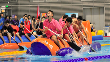 搏翱水上趣味運(yùn)動(dòng)會(huì)項(xiàng)目：乘風(fēng)破浪